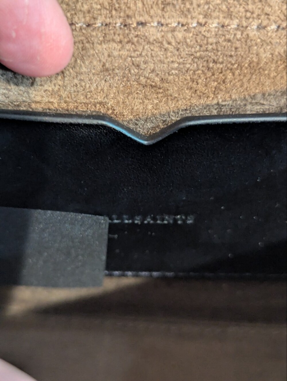 AllSaints Frankie 3-in-1 Leather Crossbody Bag - Picture 12 of 14